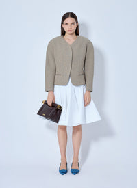 Jacquemus Jacquemus Women La Petite Veste Ovalo Blazer