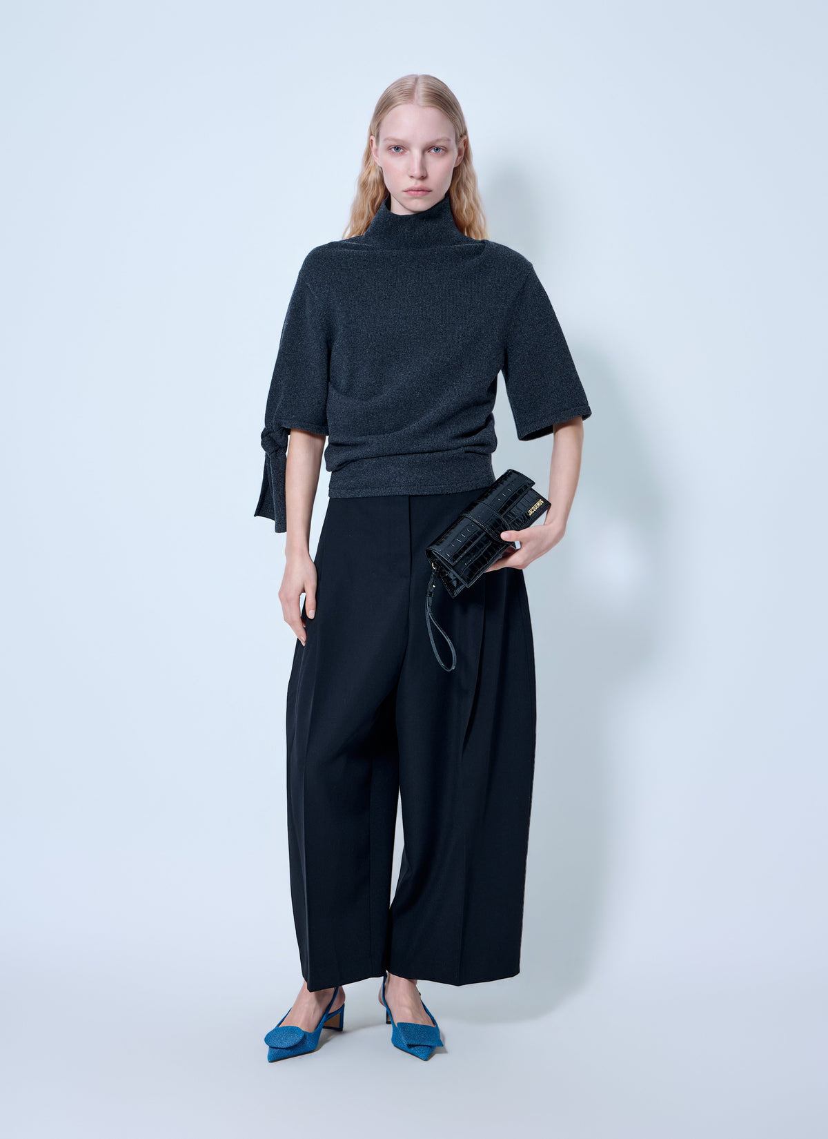 Jacquemus Jacquemus Women Le Pantalon Miami Wool Wide-Leg Pants