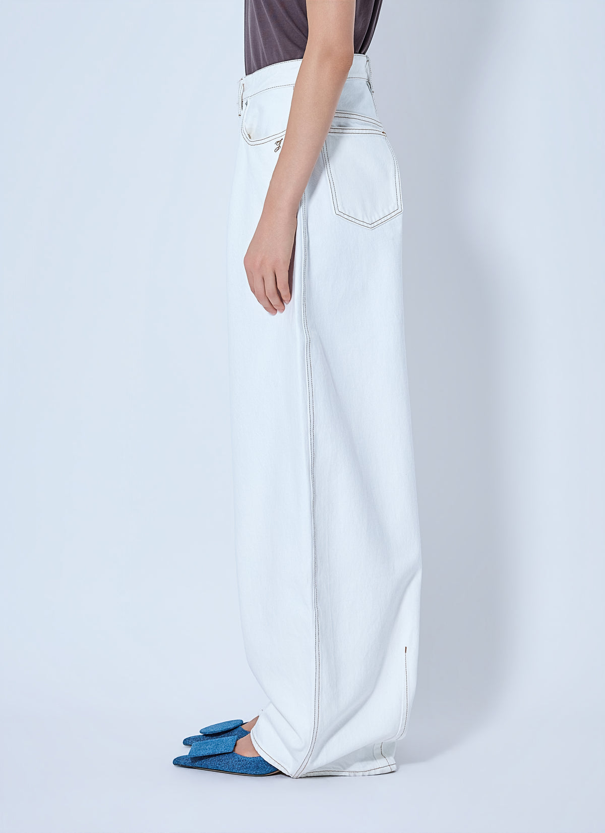 Jacquemus Jacquemus Women Le De-Nîmes Ovalo Jeans