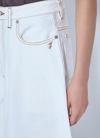 Jacquemus Jacquemus Women Le De-Nîmes Ovalo Jeans