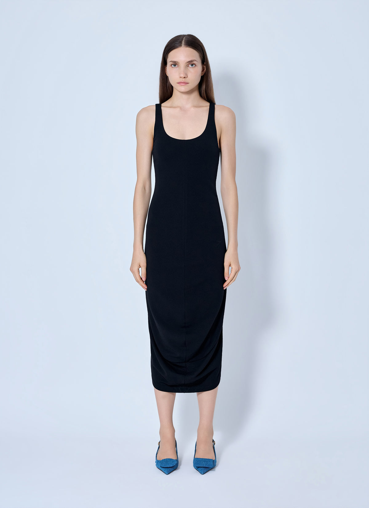 Jacquemus Jacquemus Women La Regata Draped Midi Dress