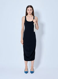 Jacquemus Jacquemus Women La Regata Draped Midi Dress
