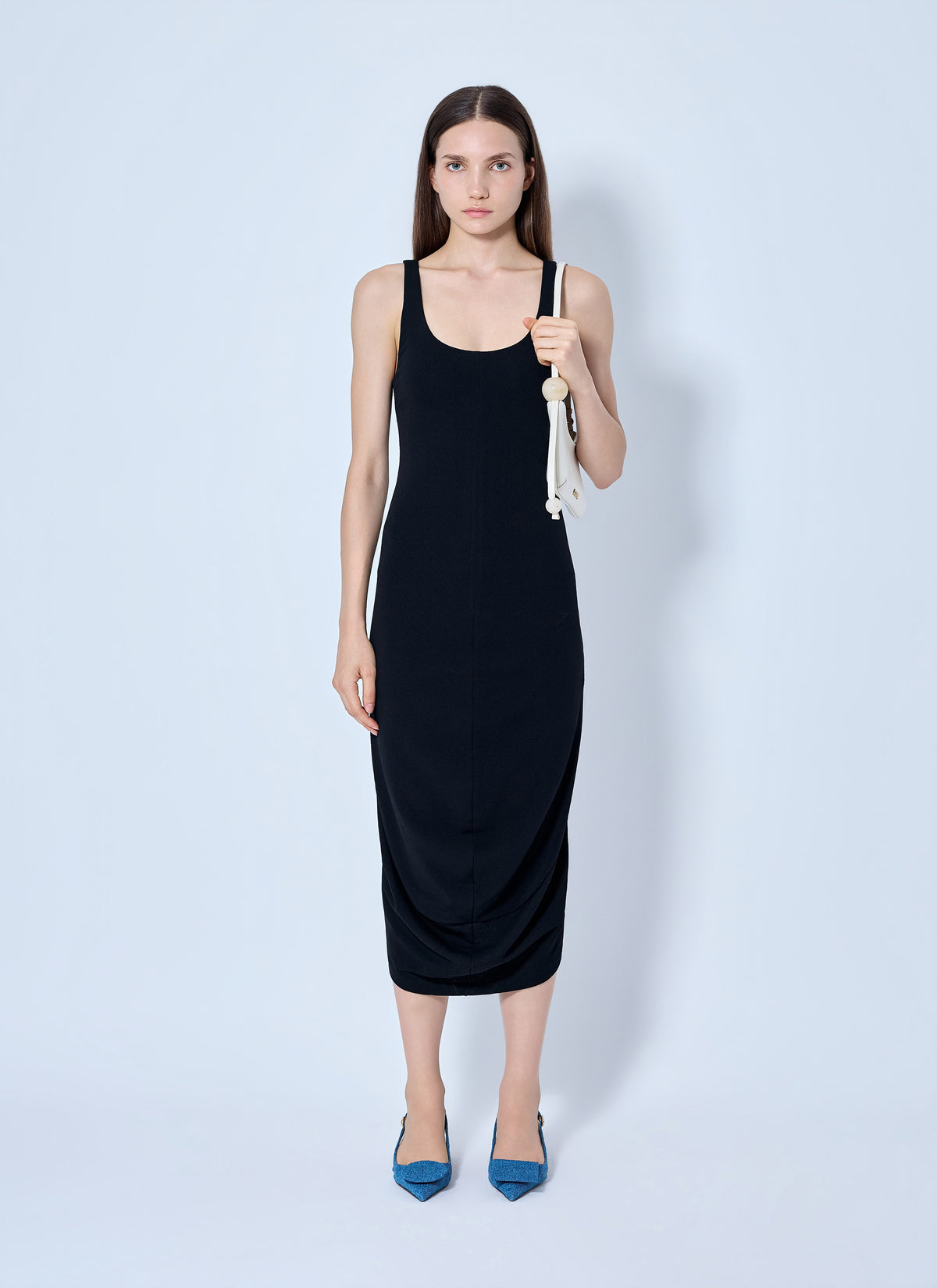 Jacquemus Jacquemus Women La Regata Draped Midi Dress
