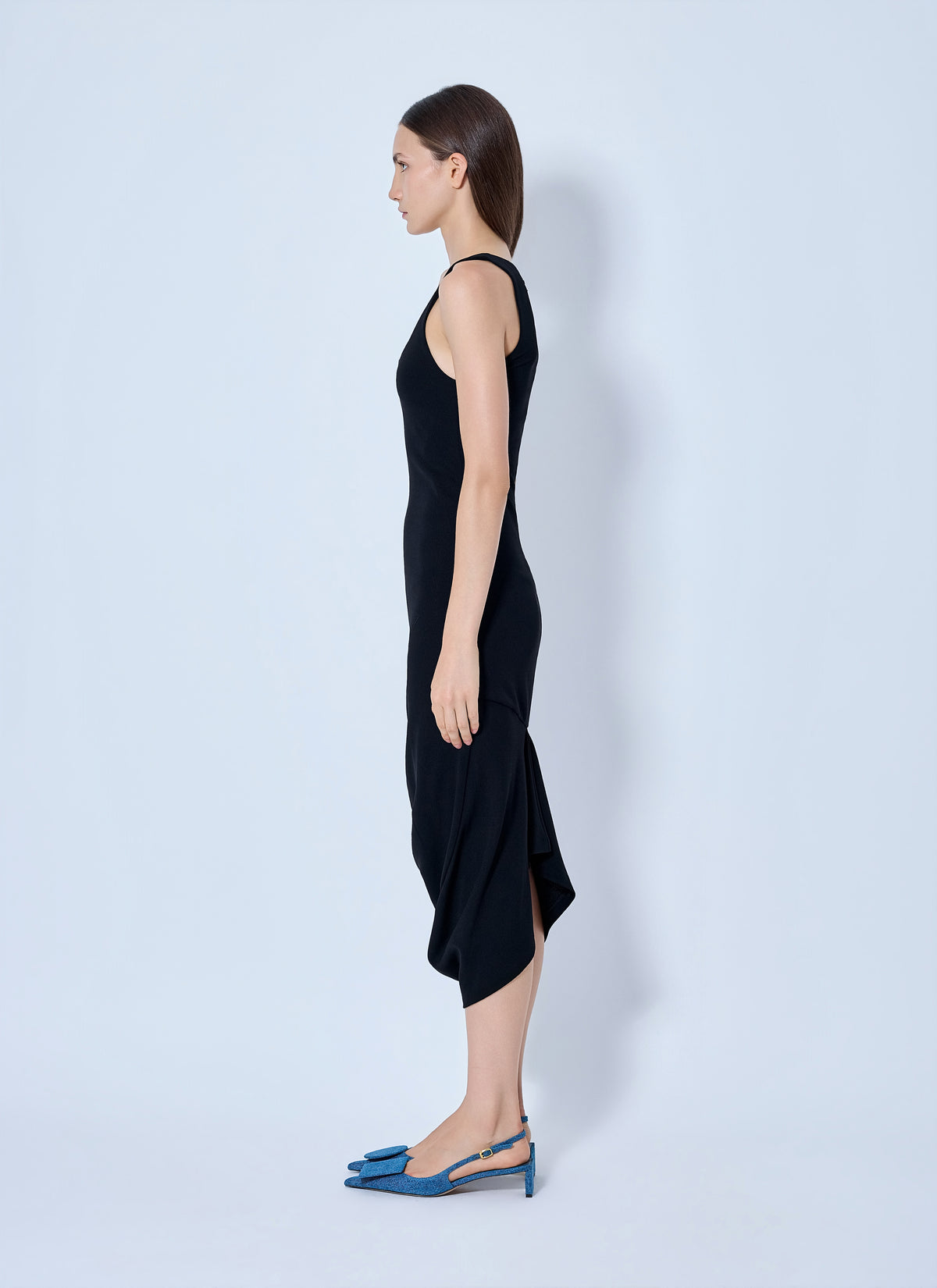 Jacquemus Jacquemus Women La Regata Draped Midi Dress