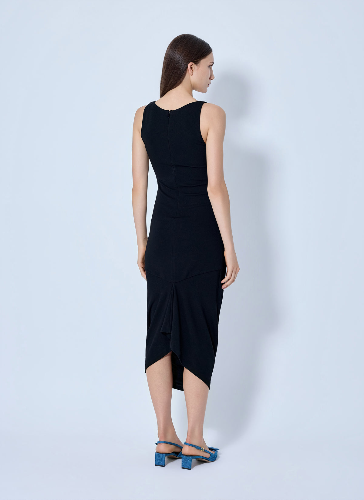 Jacquemus Jacquemus Women La Regata Draped Midi Dress