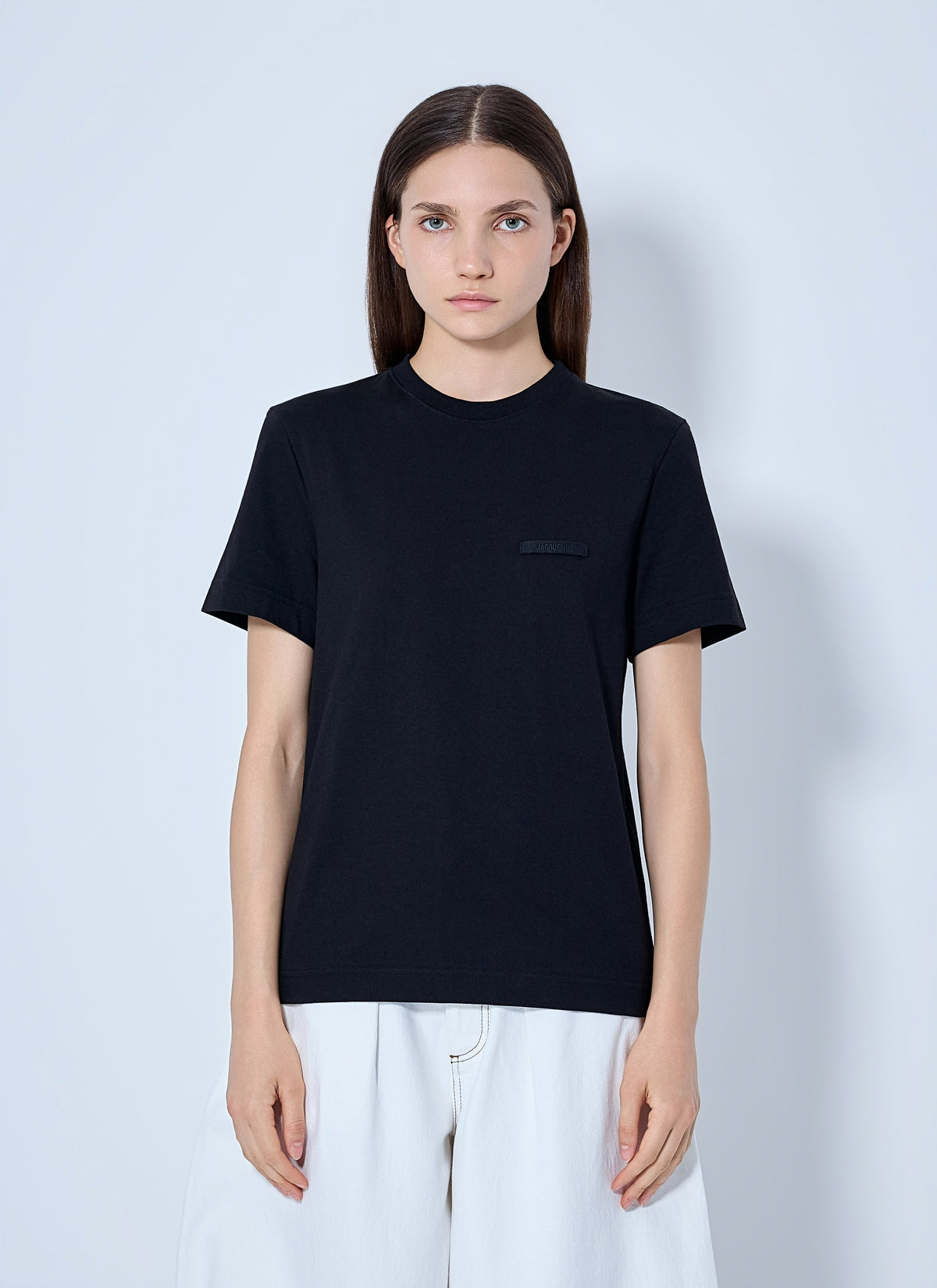 Jacquemus Jacquemus Women Gros Grain Short-Sleeve T-Shirt