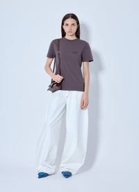Jacquemus Jacquemus Women Gros Grain Crewneck T-Shirt