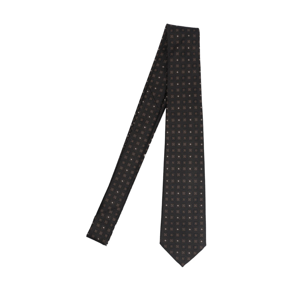 Saint Laurent Saint Laurent Men Jacquard Silk Tie