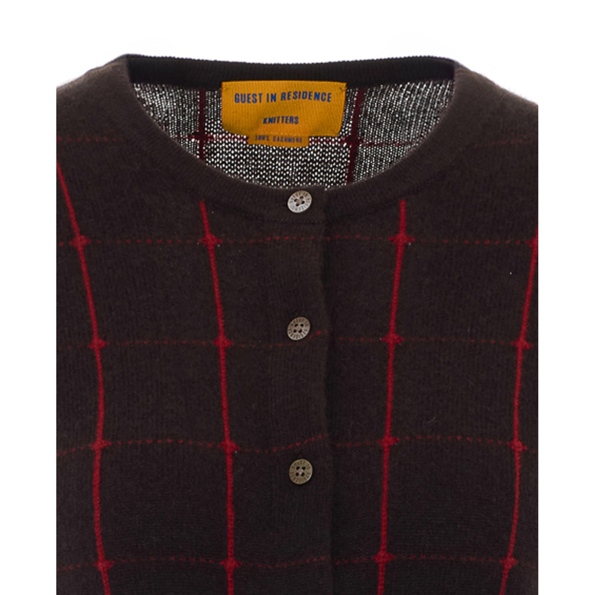 Guest In Residence Women Jane Checker Cardigan
