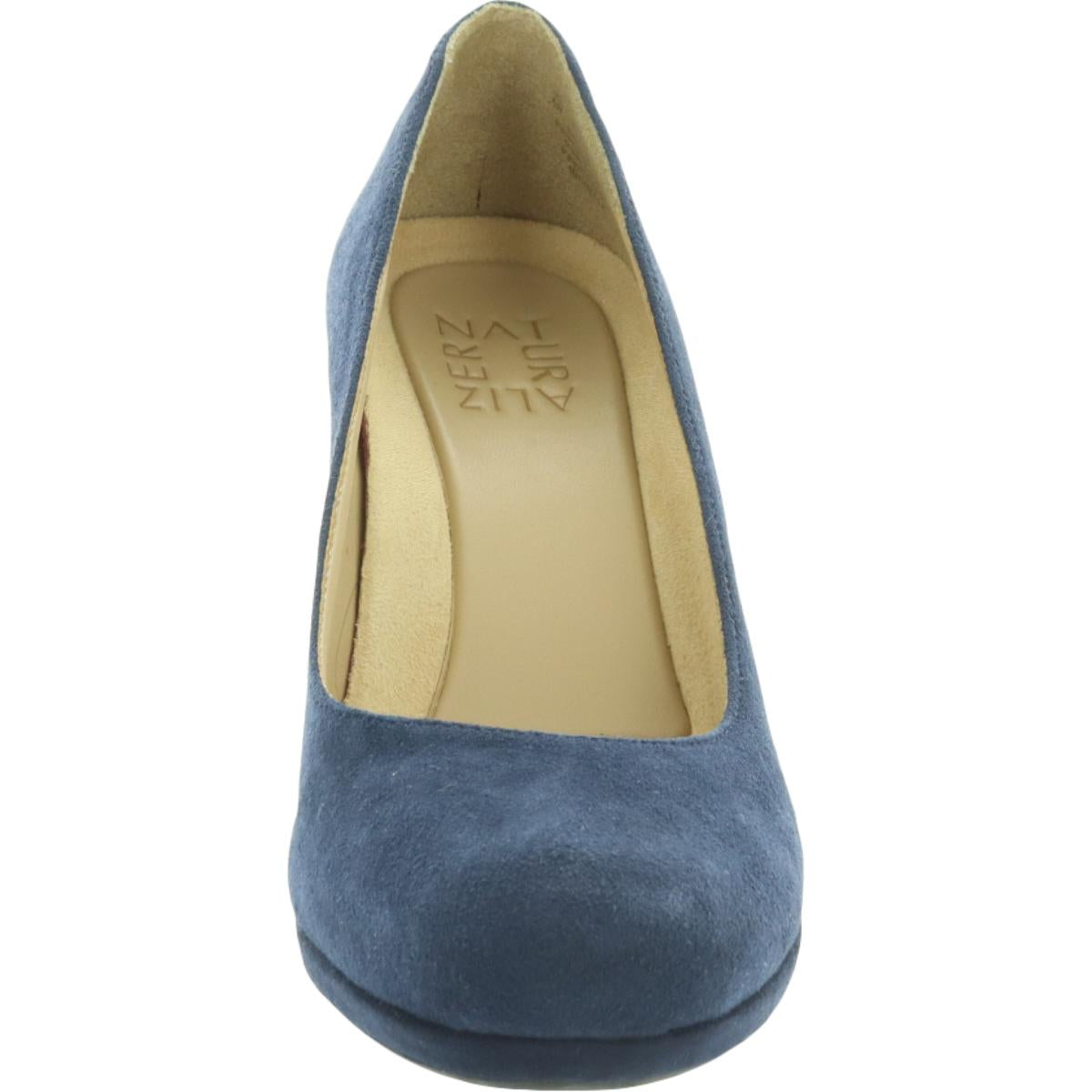 Michelle Womens Padded Insole Round Toe Pumps