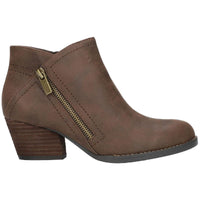 Bobbi Womens Solid Man Made Booties
