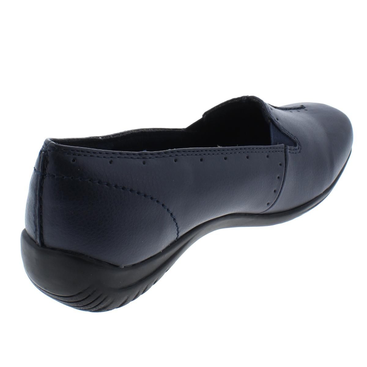 Purpose Womens Faux Leather Loafers