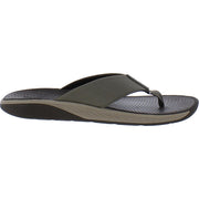 The Deckhand Mens Faux Leather Thong Flip-Flops