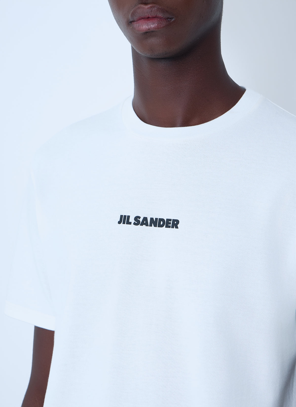 Jil Sander Men Logo Print T-Shirt