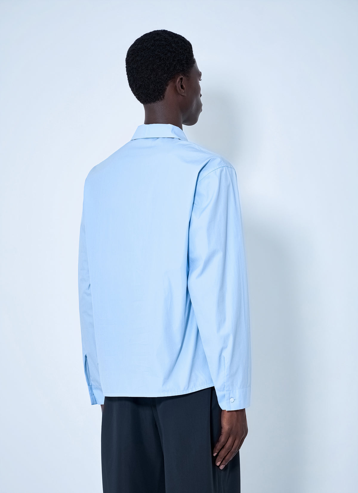 Jil Sander Men Button-Down Cotton Shirt