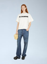 Jil Sander Jil Sander Women Logo Print T-Shirt