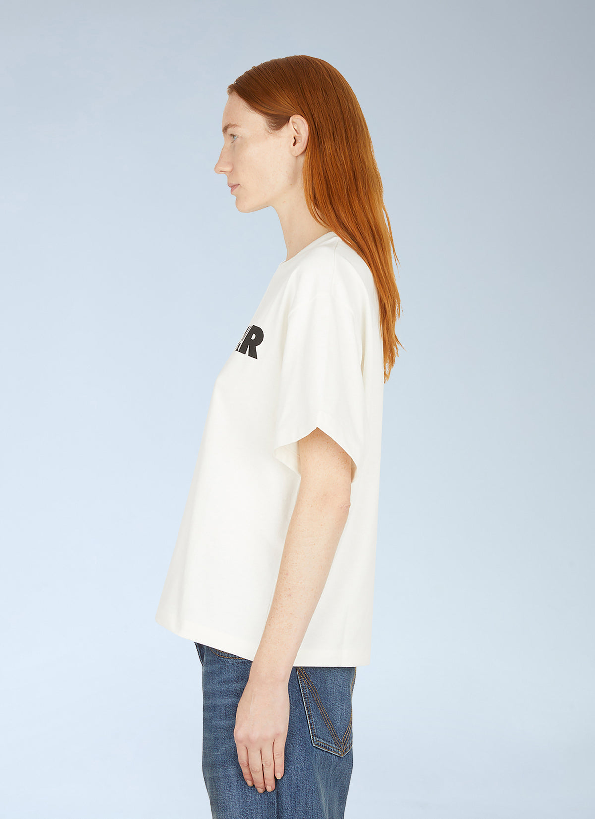 Jil Sander Jil Sander Women Logo Print T-Shirt