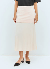 Jil Sander Women Layered Midi Skirt