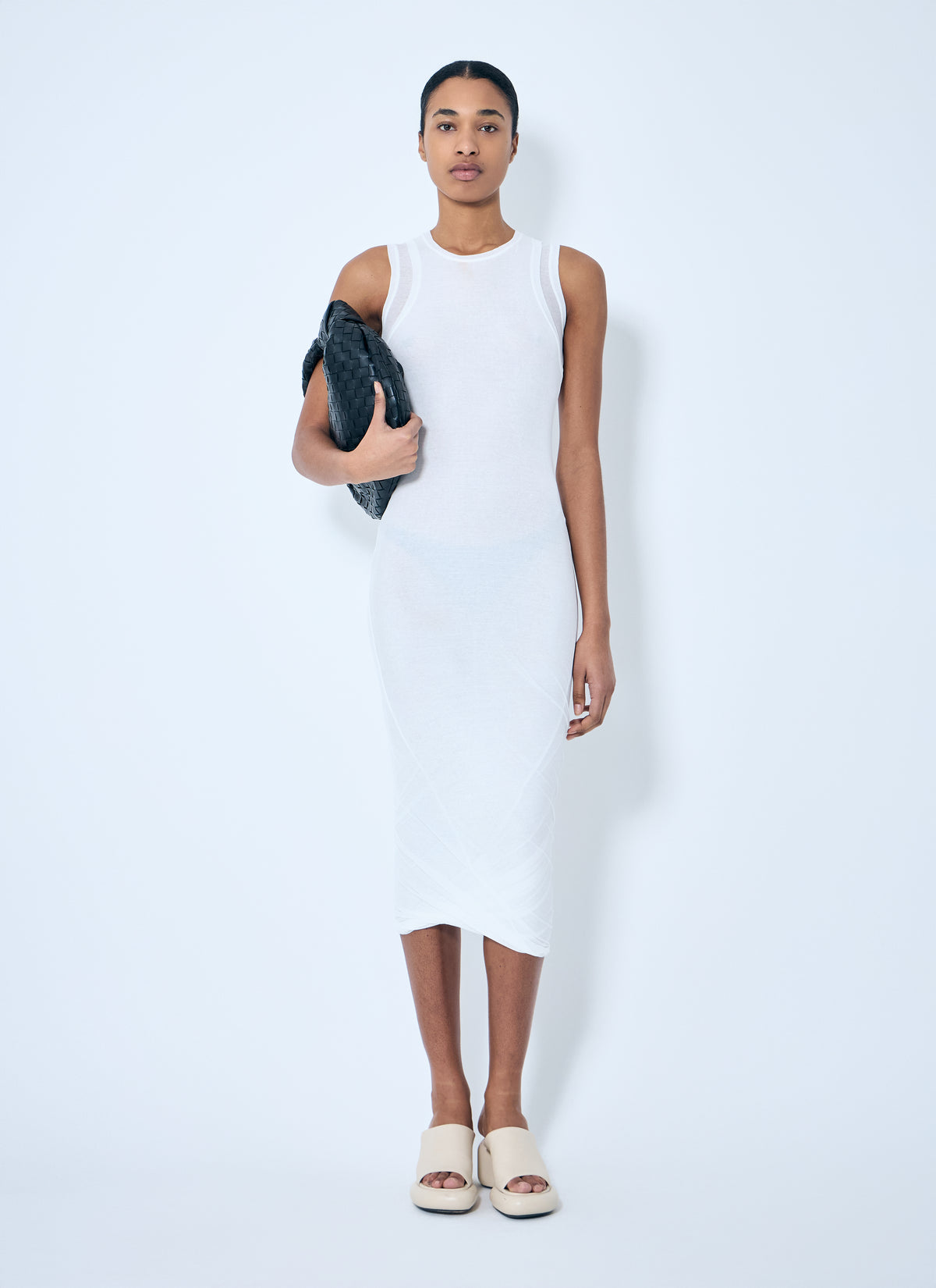 Jil Sander Women Layered Midi Dress