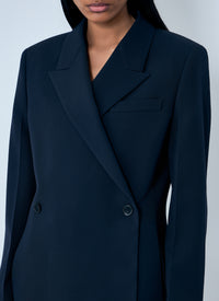 Jil Sander Women Double-Breasted Wool Blazer