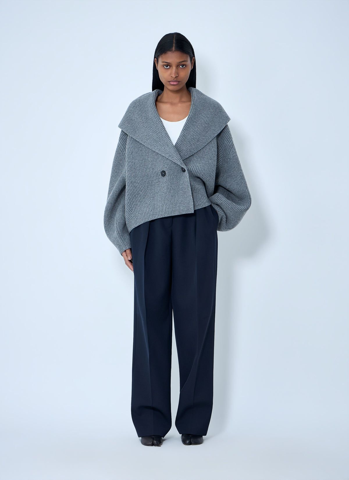 Jil Sander Women High-Waisted Pleated Pants