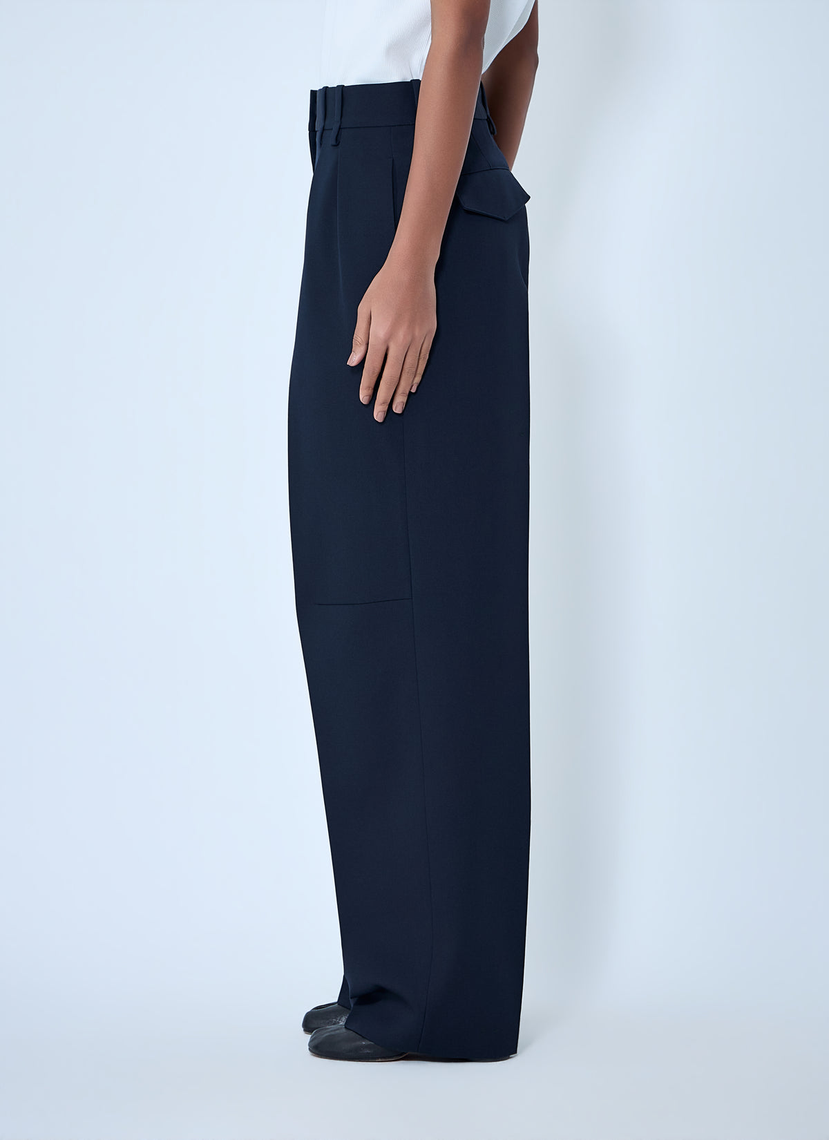 Jil Sander Women High-Waisted Pleated Pants