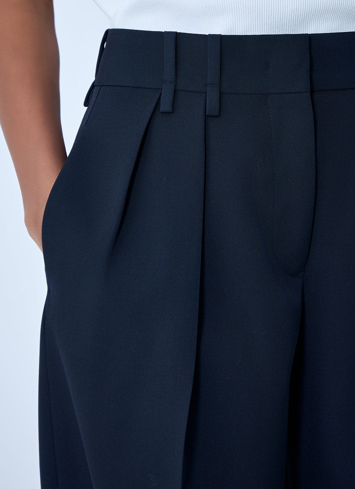 Jil Sander Women High-Waisted Pleated Pants