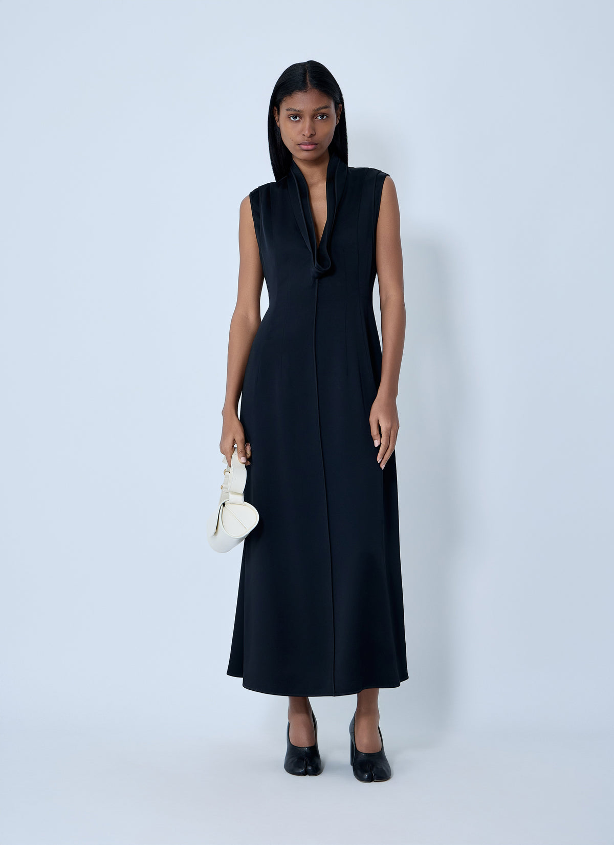 Jil Sander Women V-Neck Midi Dress