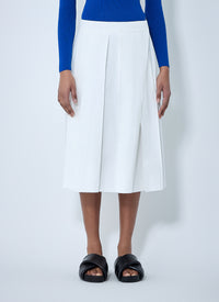 Jil Sander Women Pleated Midi Skirt