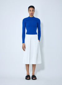 Jil Sander Women Pleated Midi Skirt