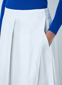 Jil Sander Women Pleated Midi Skirt