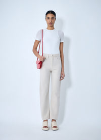 Jil Sander Jil Sander Women Crew Neck Fitted T-Shirt