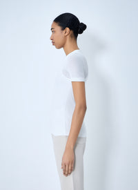 Jil Sander Jil Sander Women Crew Neck Fitted T-Shirt