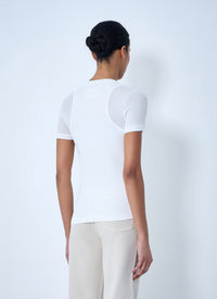 Jil Sander Jil Sander Women Crew Neck Fitted T-Shirt