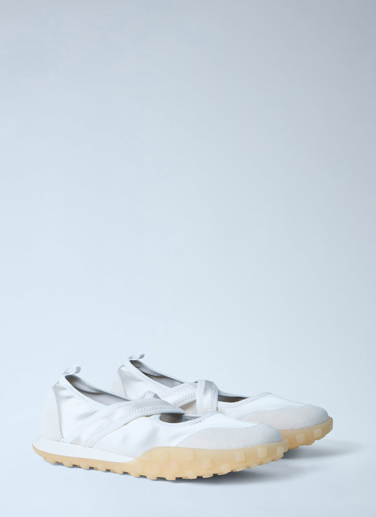 Jil Sander Women Satin Strap Slip-On Shoes