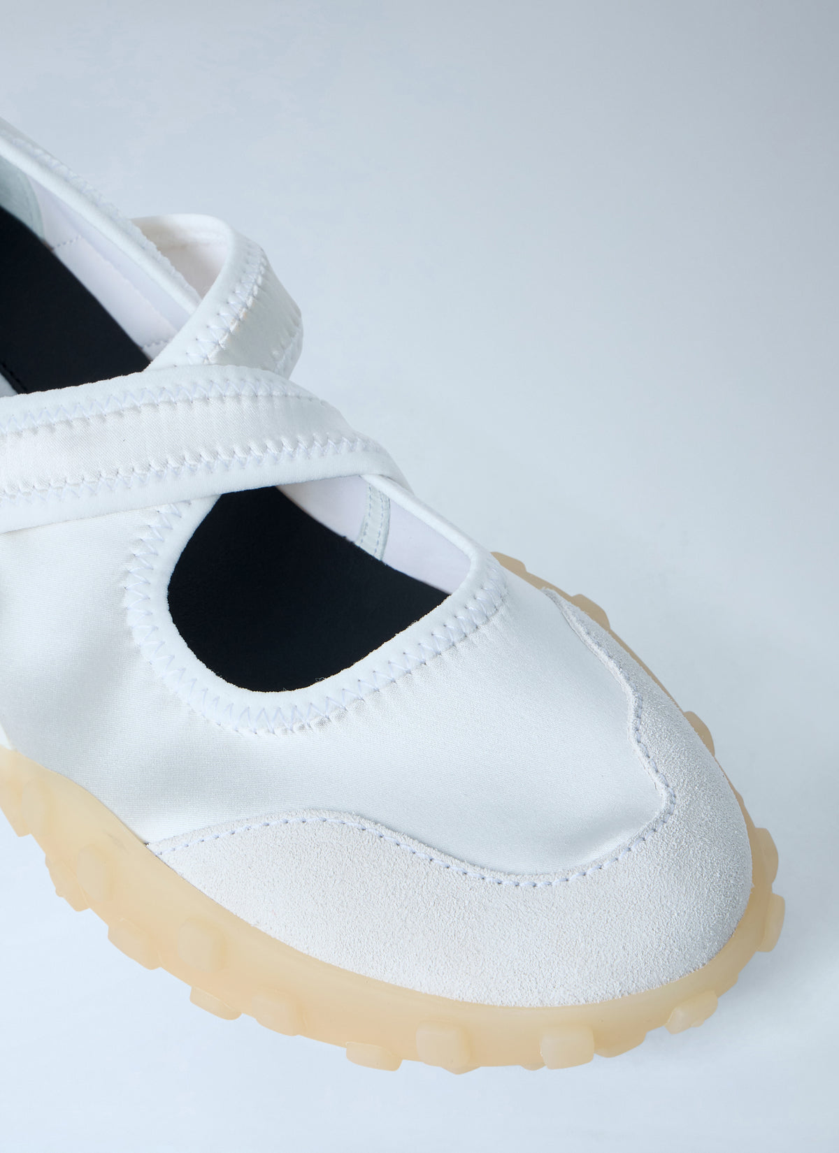 Jil Sander Women Satin Strap Slip-On Shoes