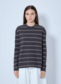 Jil Sander Jil Sander Women Striped Long Sleeve T-Shirt