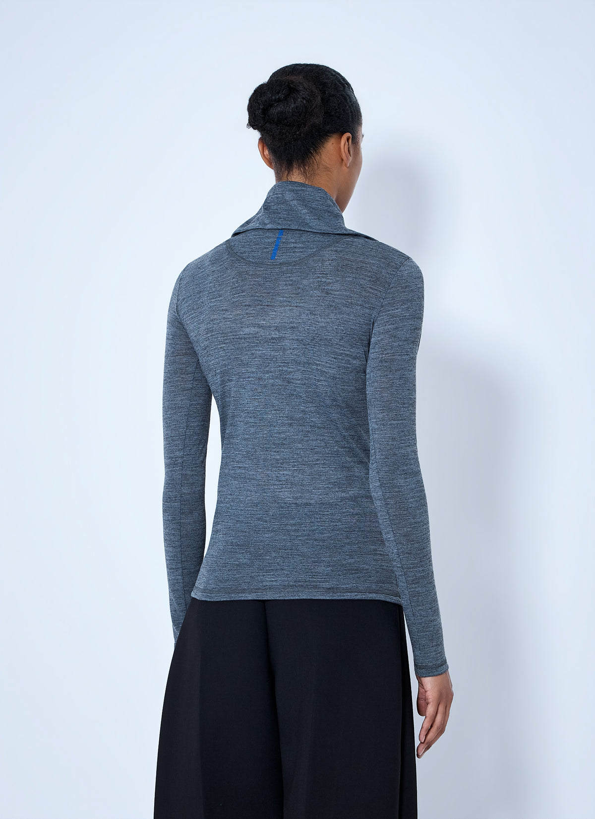 Jil Sander Women Quarter-Zip Long Sleeve Top