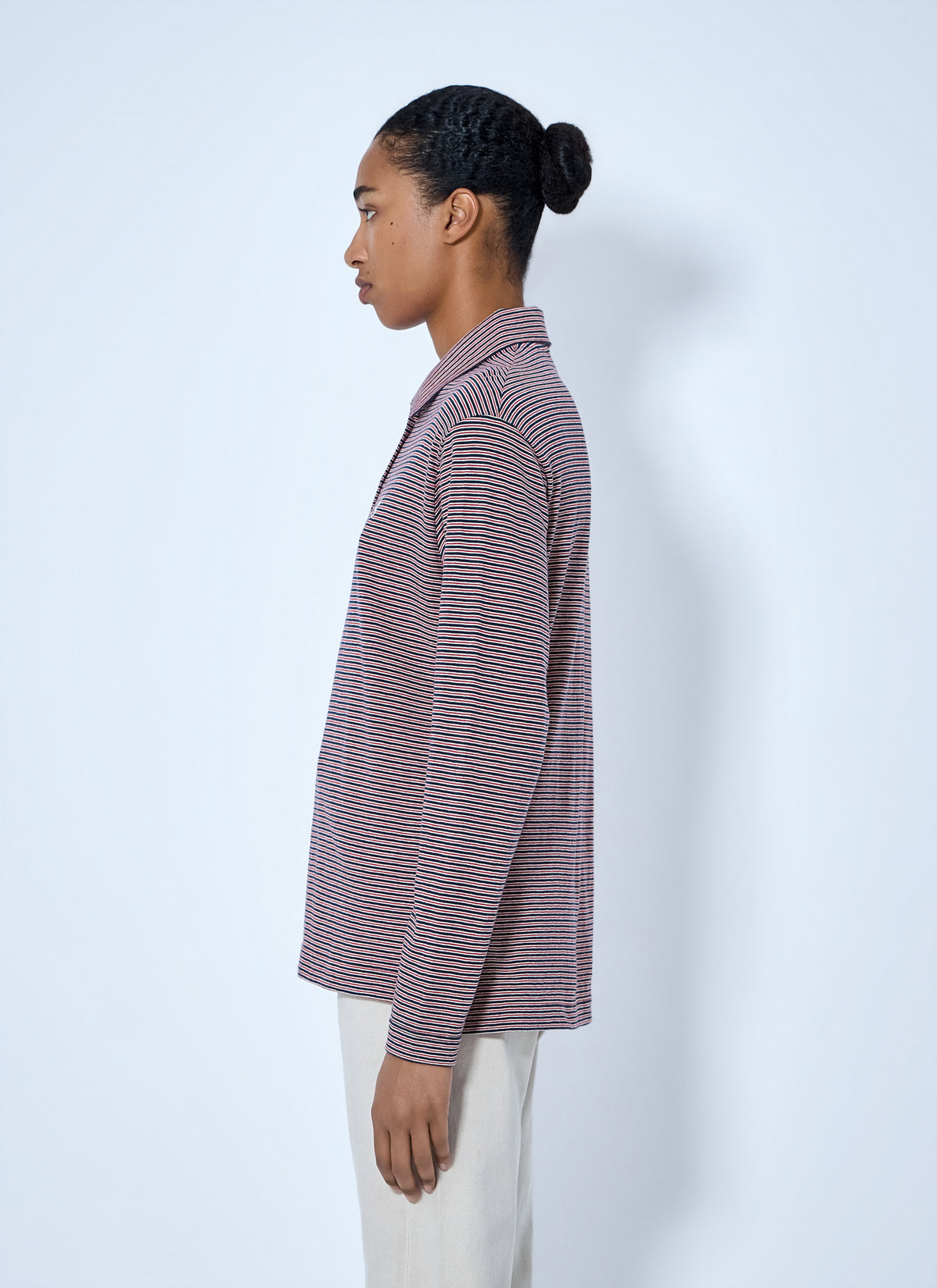 Jil Sander Women Long Sleeve Polo Shirt