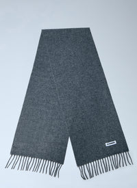 Jil Sander Women Fringed Wool Scarf