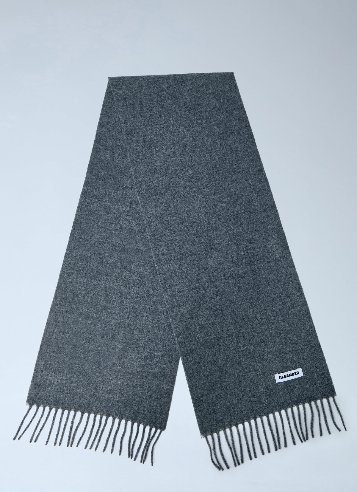 Jil Sander Women Fringed Wool Scarf