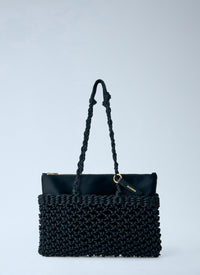 Jil Sander Jil Sander Women Tangle Net  Cord Shoulder Bag