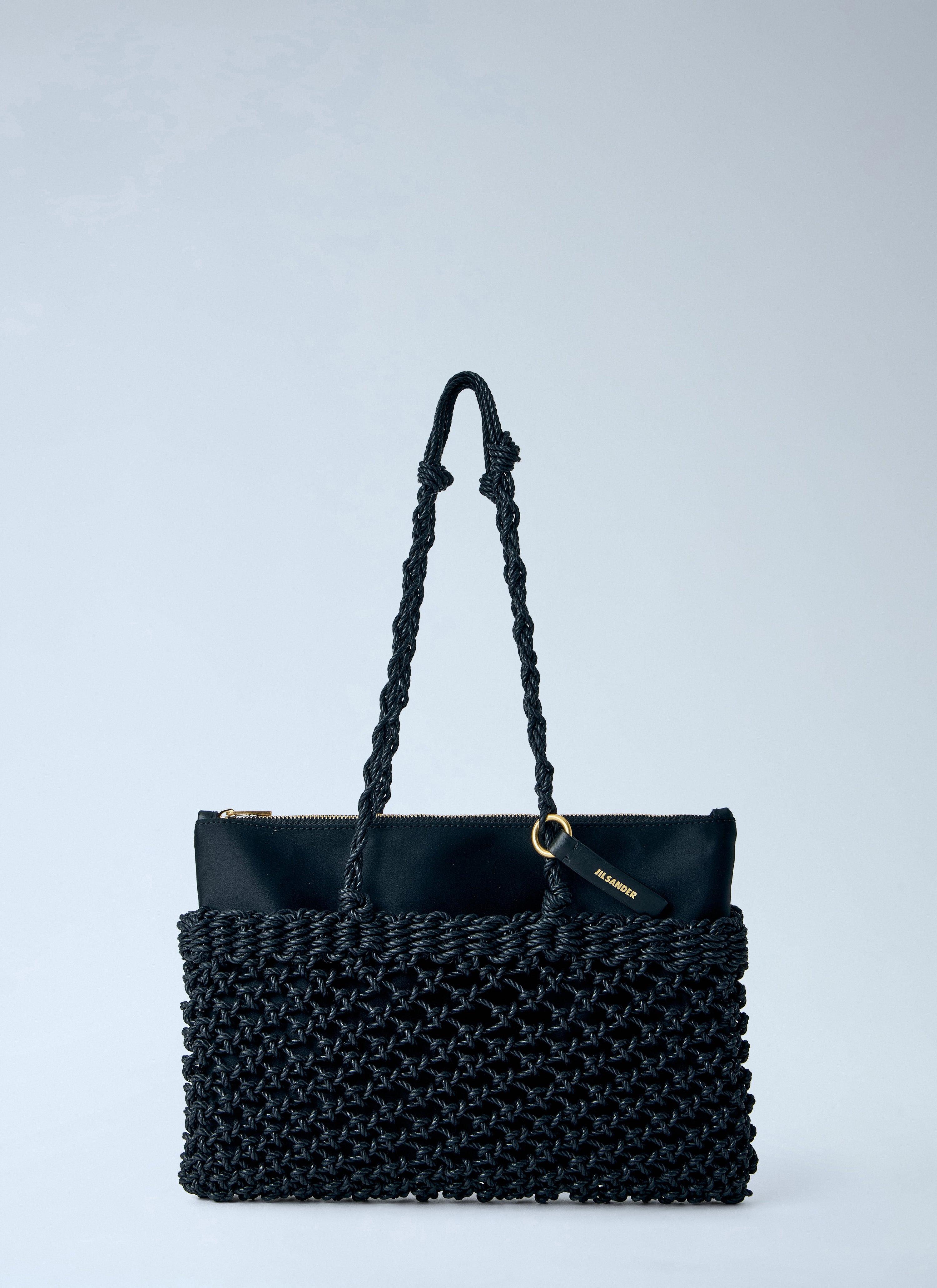 Jil Sander Jil Sander Women Tangle Net  Cord Shoulder Bag