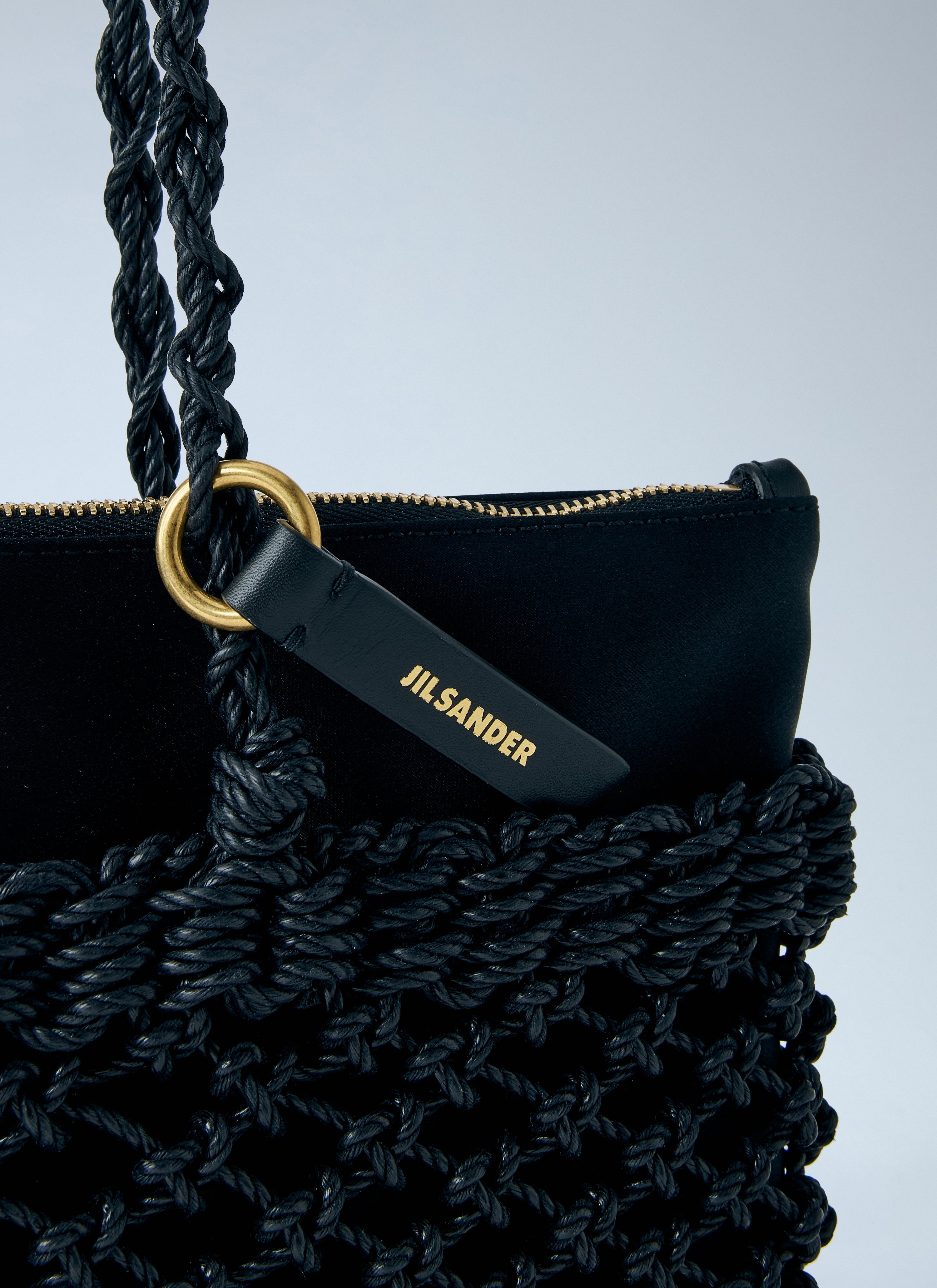 Jil Sander Jil Sander Women Tangle Net  Cord Shoulder Bag