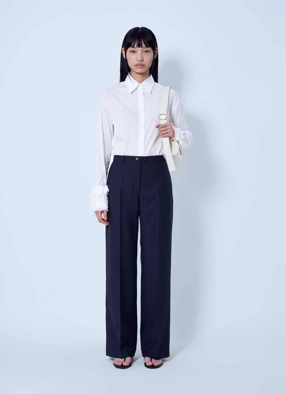 Jil Sander Women Wide-Leg Tailored Trousers