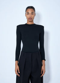Jil Sander Jil Sander Women Wool Bodysuit With Long Sleeves