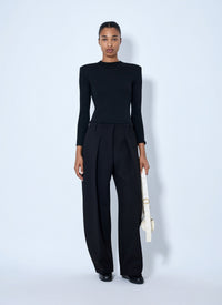 Jil Sander Jil Sander Women Wool Bodysuit With Long Sleeves