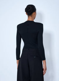 Jil Sander Jil Sander Women Wool Bodysuit With Long Sleeves