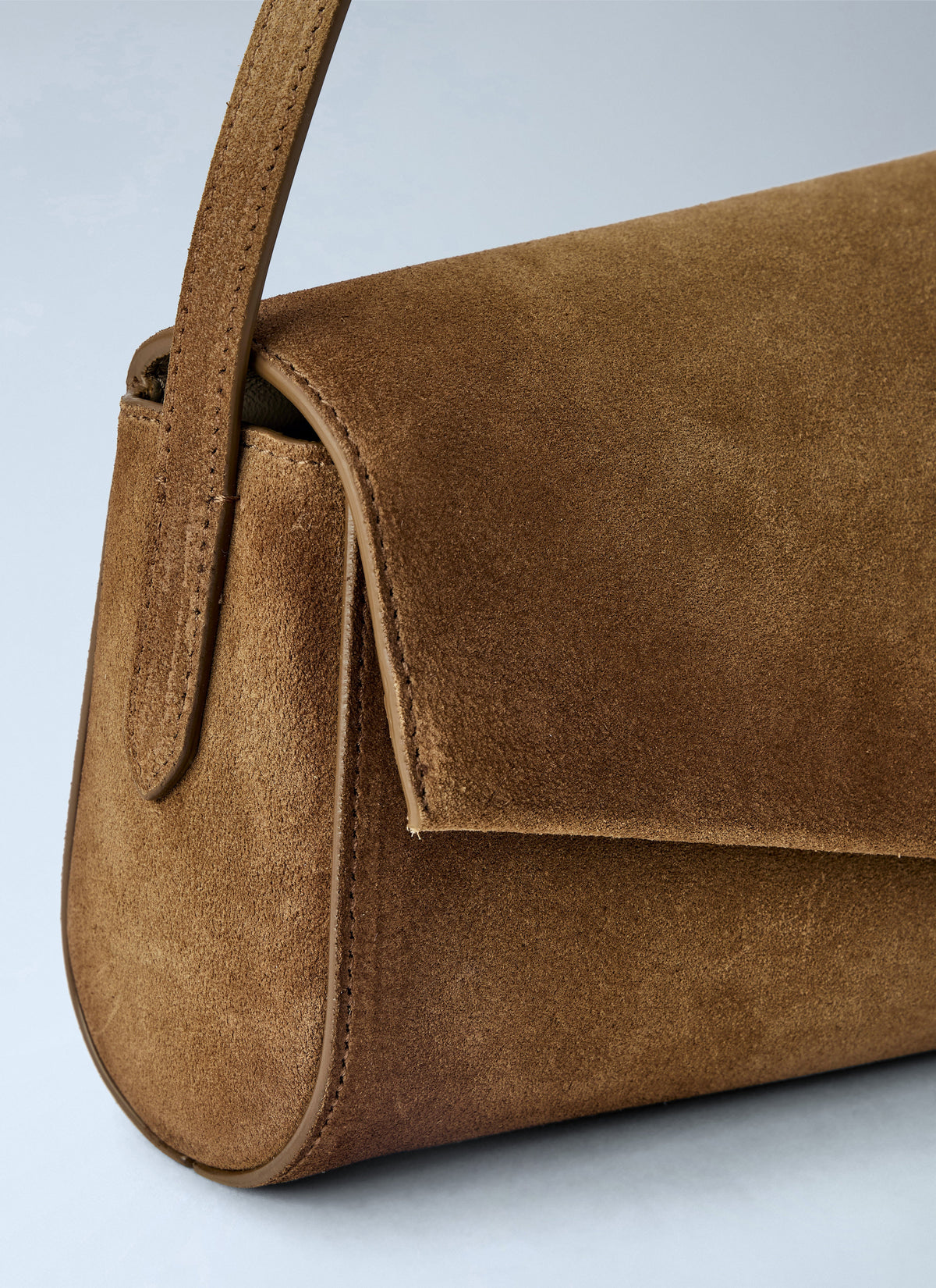 Jil Sander Jil Sander Women Kante Suede Shoulder Bag