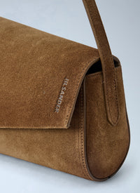 Jil Sander Jil Sander Women Kante Suede Shoulder Bag